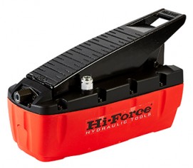 پمپ پنوماتیکی (بادی) هیدرولیکی 700 بار بصورت پدالی یا دستی دو طرفه و چهار طرفه مدل AHP11-Range ساخت هایفورس انگلستان