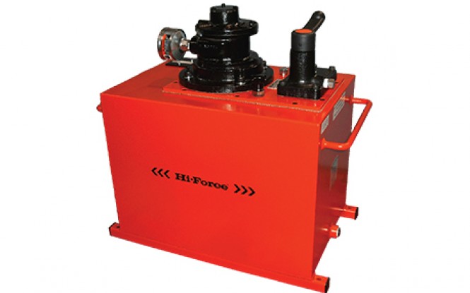 پمپ پنوماتیکی (بادی) هیدرولیکی 700 بار دو سرعته با شیر تنظیم فشار مدل HAP-Range ساخت هایفورس انگلستان